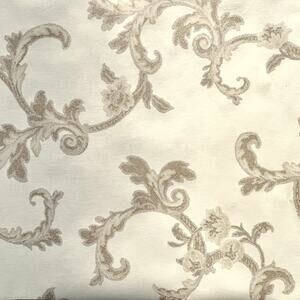 York Fine Wallpaper Damask Classic Cream Beige Style PF0179 One Roll NEW